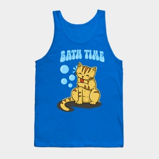 Bathing Cat Tank Top